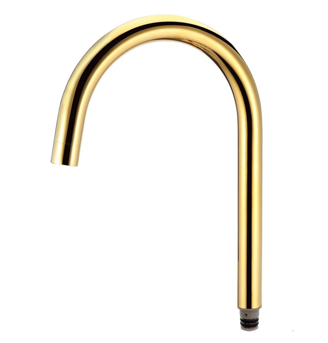 U-tut svingbar til Azur kjøkkenbatteri, a-collection - a-coll Azur U-tut kjk.batt svingbar gull