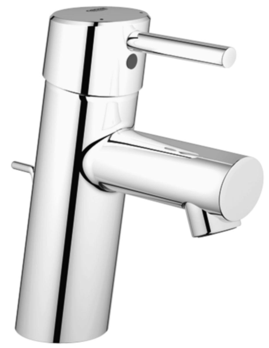 Servantbatteri Concetto EcoJoy med løft-opp - Grohe Concetto ettgreps serv.b m/EcoJoy. løft-opp. S-størr.