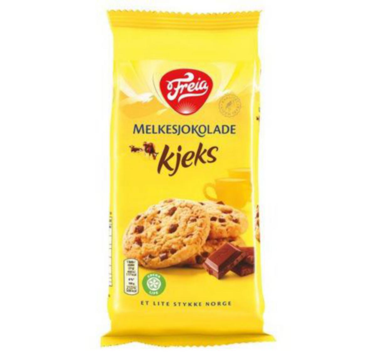 Kjeks Freia Melkesjokolade 184g - Kjeks Melkesjokolade 184g Freia Mondelez