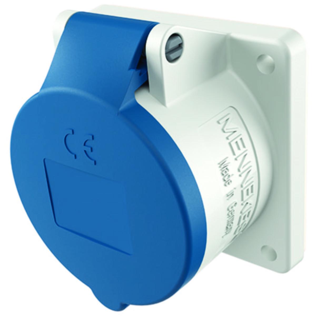 Panelmontert Uttak Mennekes 230V - Panelmont. Uttak 316-9 IP44