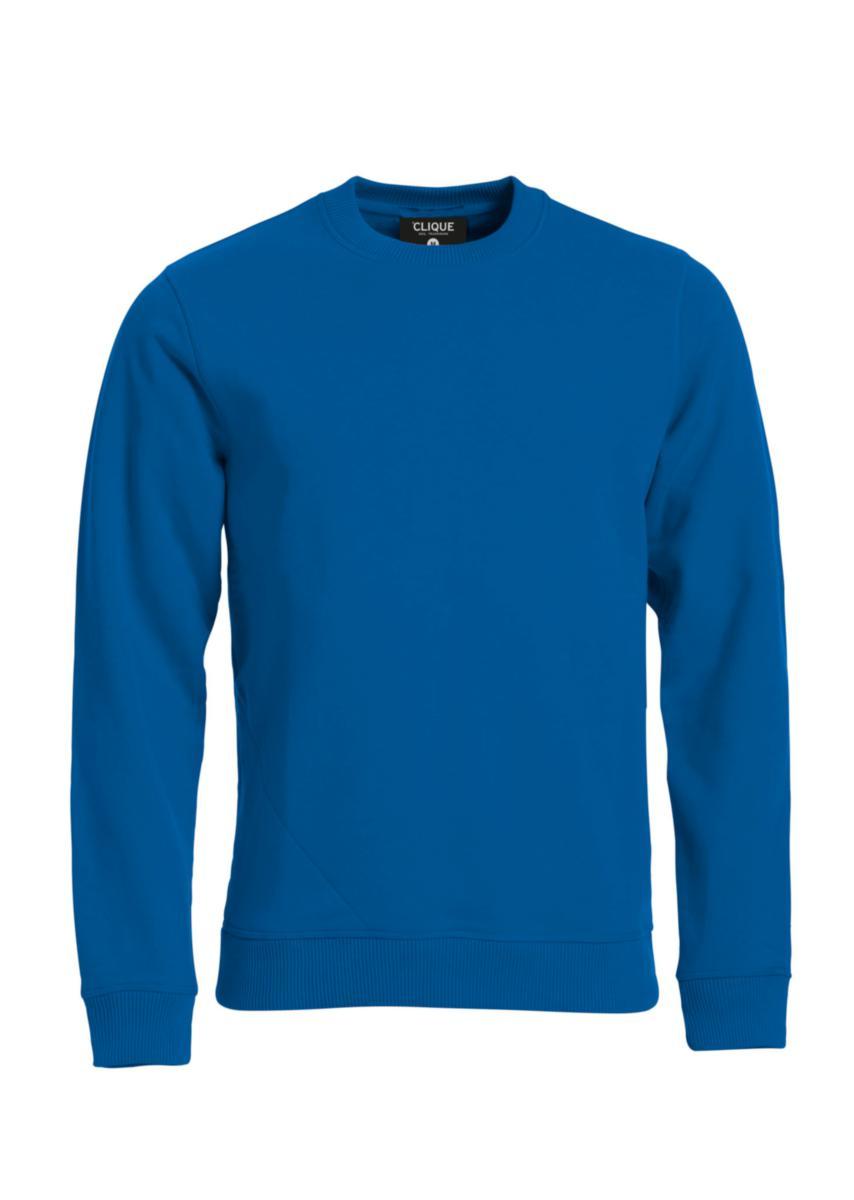 Collegegenser Clique™ Classic Roundneck - Collegegenser Clique Classic Royalblå str S