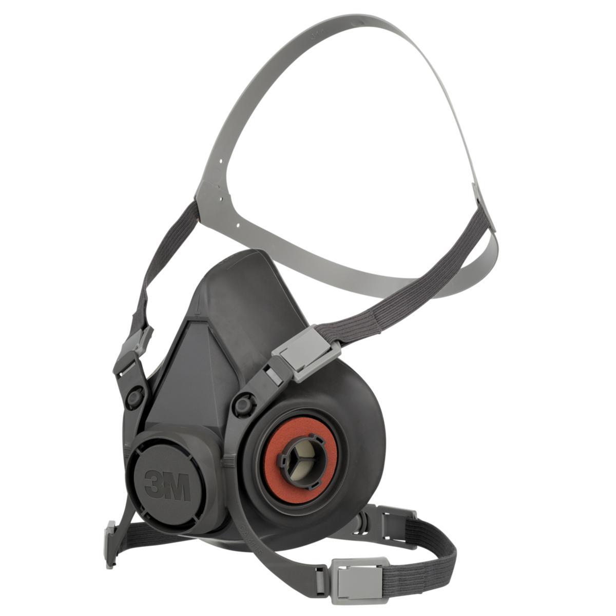 Halvmaske 3M™ 6000 - Halvmaske 3M 6300 Str L
