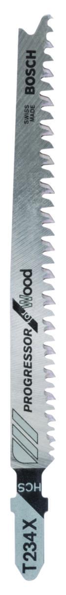 Stikksagblad Bosch HCS - Stikksagblad T 234 X Bosch Progressor for Wood 5pk