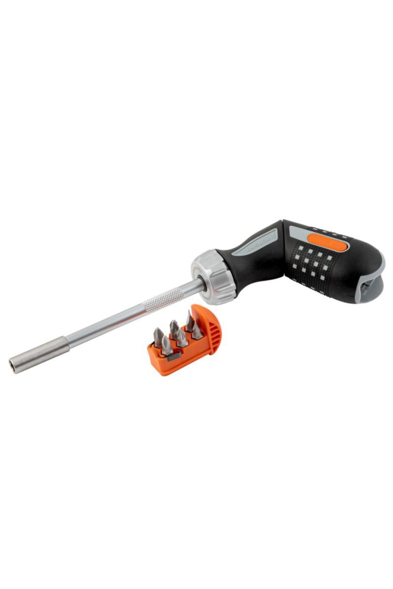Bitsskralleskrutrekker Bahco 808050P - Skralleskrutrekker 808050P Bahco 1/4" 260mm m/pistolgrep