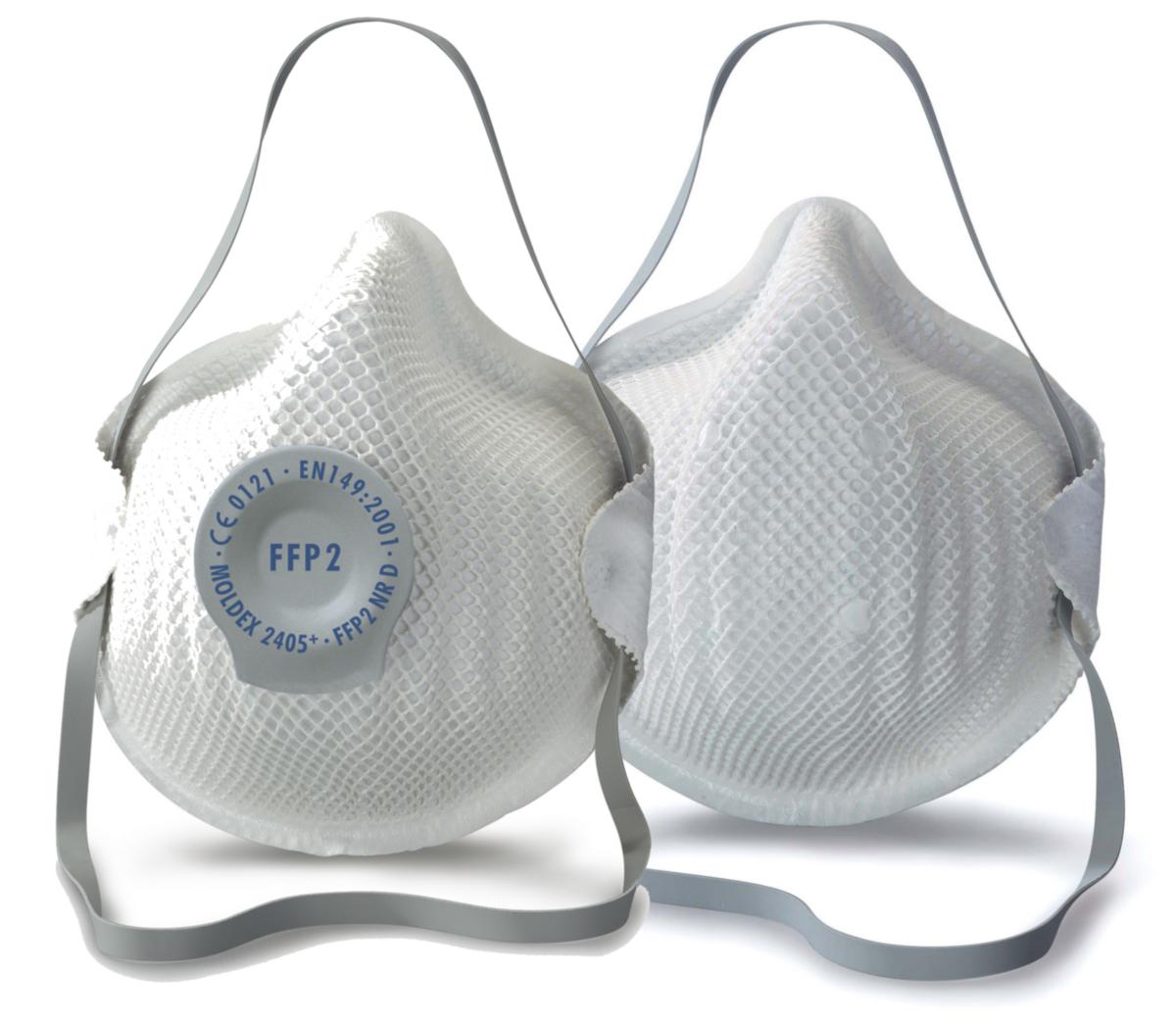 Filtrerende støvmaske Moldex Classic P2 - Støvmaske Moldex 2405 Classic FFP2 NR D ned ventil