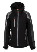 Skalljakke dame BS Majavatn Svart/grå str XL