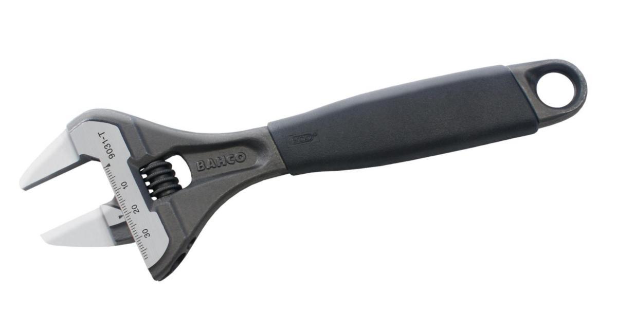 Armaturskiftenøkkel Bahco 9029-T/9031-T - Skiftenøkkel 9031-T Ergo Bahco 218mm gripevidde 38mm