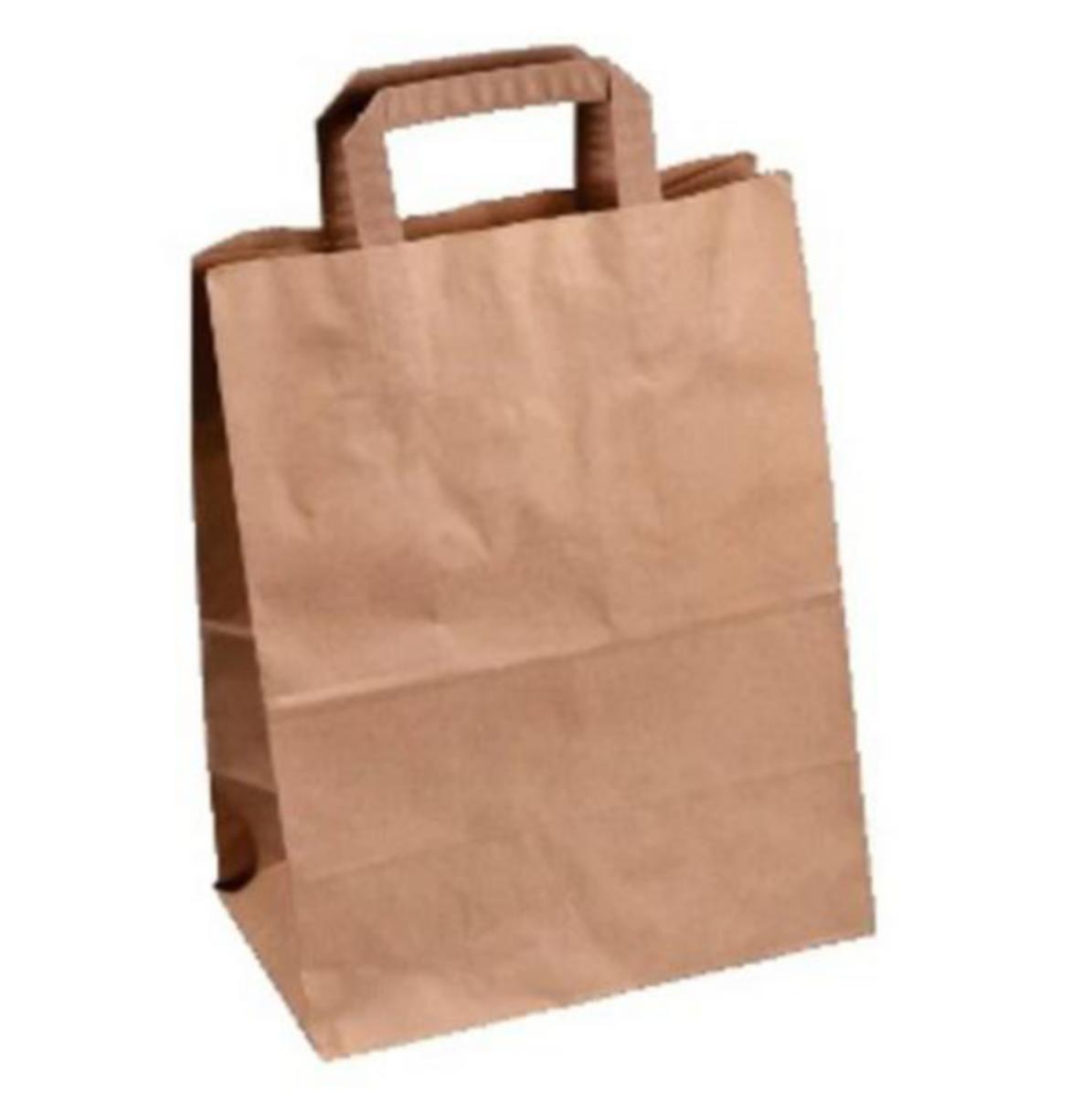 Bærepose Nordic Brands - Bærepose Papir m/håndtak 38l Nordic Brands (125)