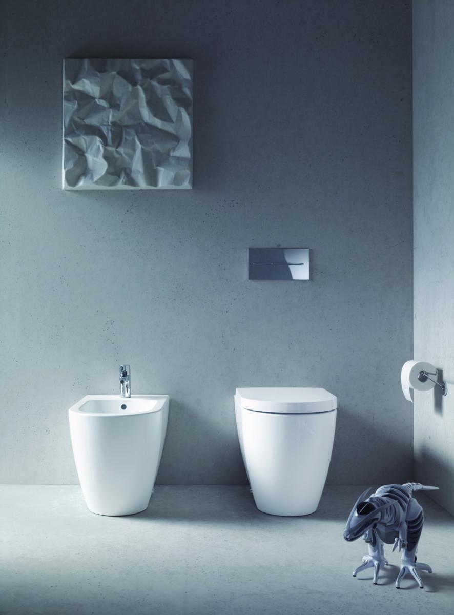Klosettsete Me by Starck - Duravit Me by Starck sete SC Rustfrie stålhengsler