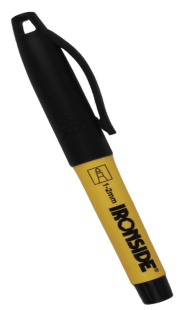 Merkepenn Ironside Mini - Merkepenn mini rund spiss Ironside svart 102764
