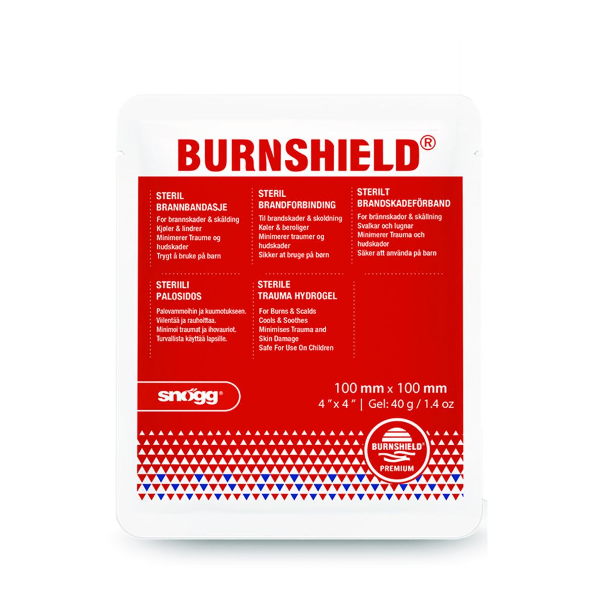 Brannskadekompress Snøgg® Burnshield® - Brannskadekompress Burnshield 10x10cm