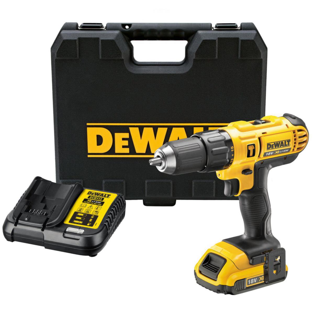 Slagskrutrekker DeWalt DCD776D1 - Slagskrutrekker DCD776D1-QW DeWalt 18V 1x2.0Ah