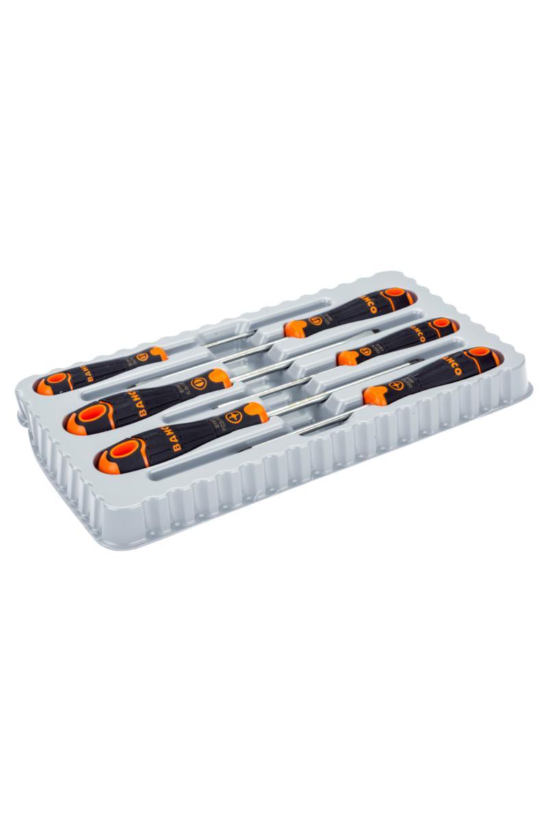 Skrutrekkersett Bahco Fit - Skrutrekkersett B219 BahcoFit Bahco SL PZ 6 deler
