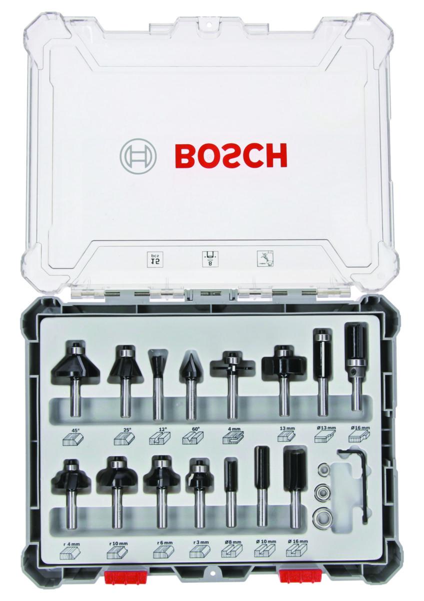 Fresesett Bosch HM Mixed - Fresesett HM Mixed Bosch 8mm A15