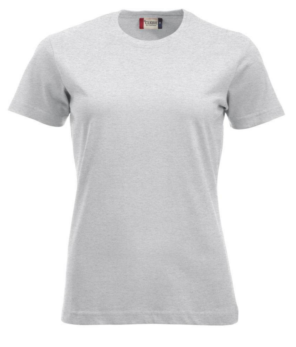 T-skjorte dame Clique™ New Classic-T - T-skjorte dame Clique New Classic-T Aske str L