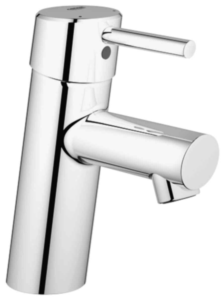 Servantbatteri Concetto Eco Joy, 1-grep, uten oppløftsventil, Grohe - Grohe Concetto  ettgr.serv.arm S-størr.. glatt kropp. krom