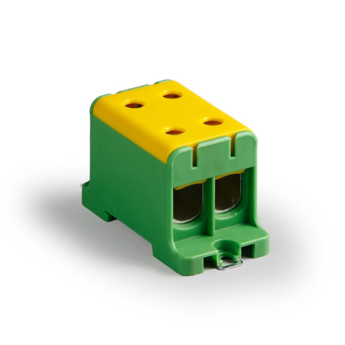 Universal avgreningsklemme KE 67 Al/Cu - Universal avgr.klemme.KE 67.3 gul/Gr. 16-95mm Al/16-95mm Cu
