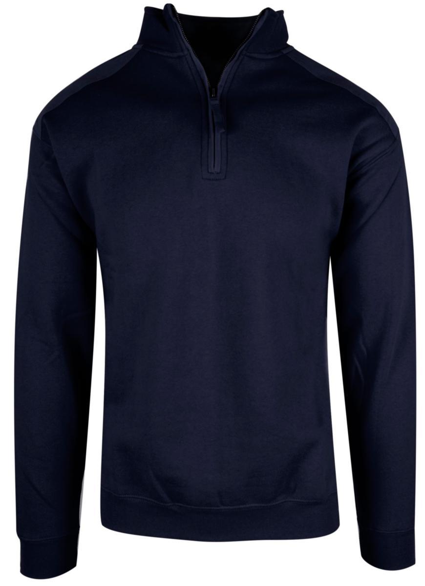 Genser med zip YOU® Valdez - Genser Half Zip YOU Valdez marine str M