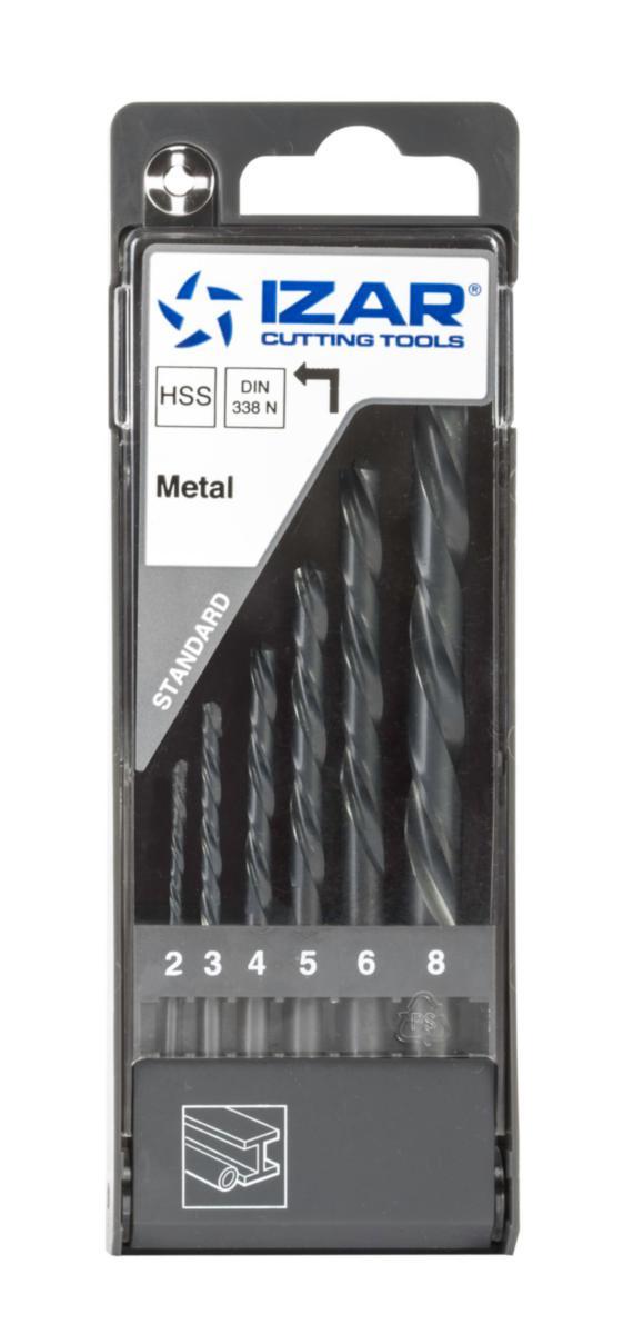 Borkassett 1462 HSS 1025 2-8 mm Izar - Borkassett 1462 HSS Izar 2-8mm 1025 LH