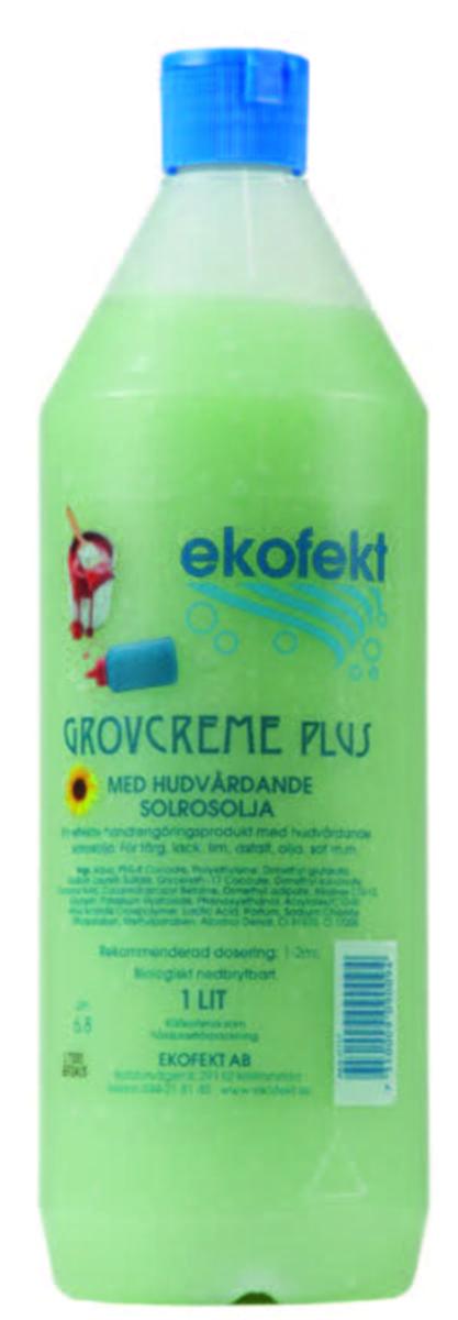 Håndrens Ekofekt grovkrem plus - Håndrens Grovcreme Plus Ekofekt 1L