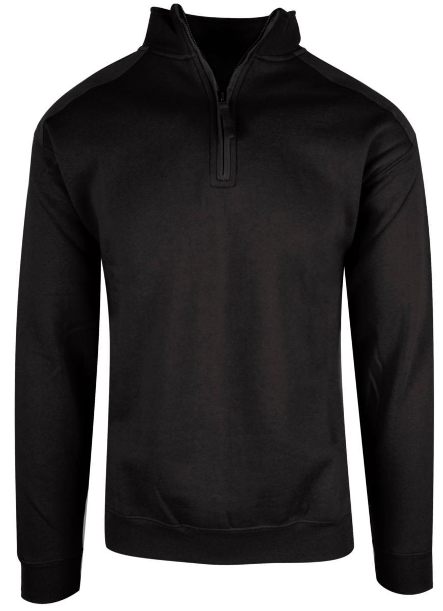 Genser med zip YOU® Valdez - Collegegenser hz YOU Valdez svart str L