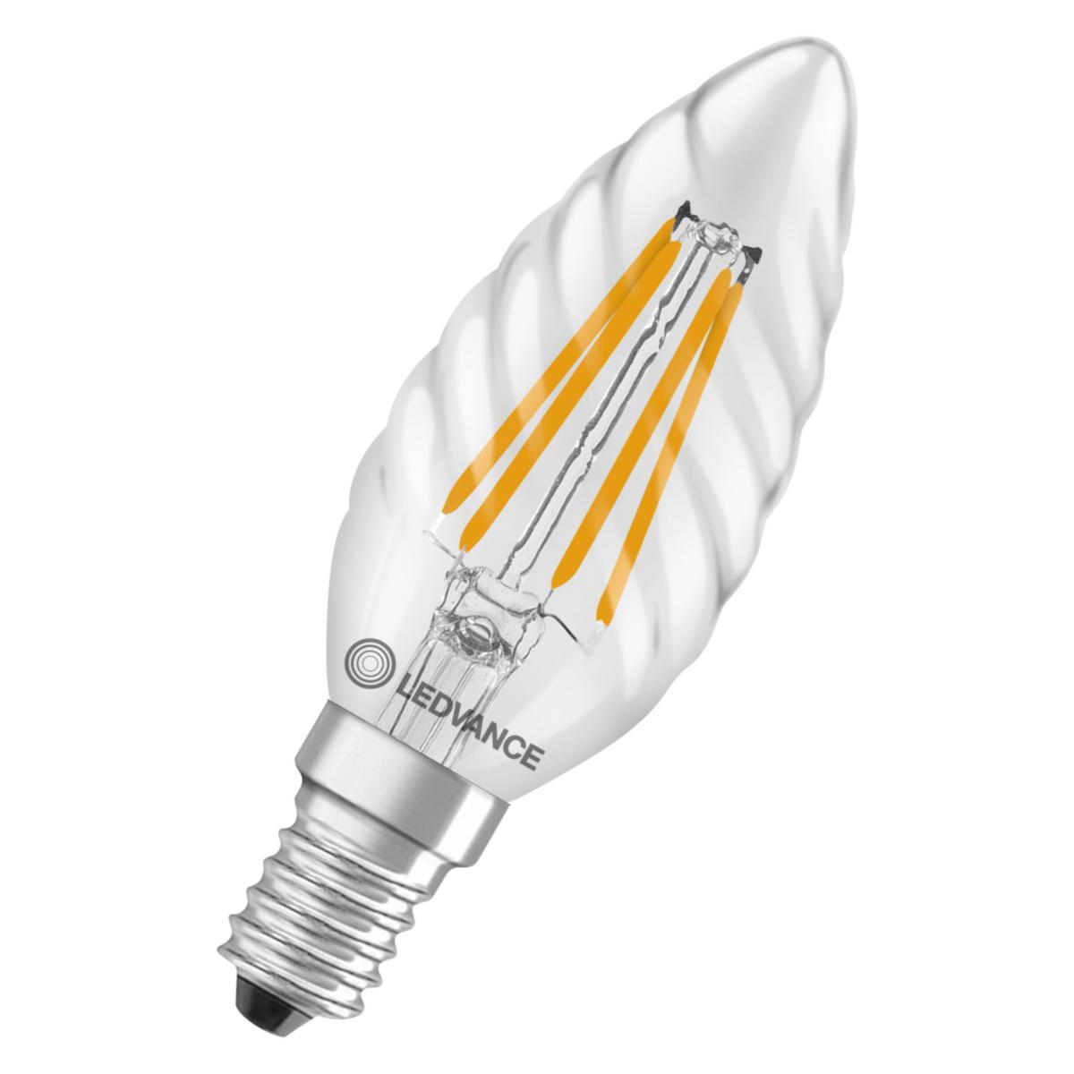 LED pære Ledvance CLBW 40 - LEDpære CLBW 40 470lm 827 CL E