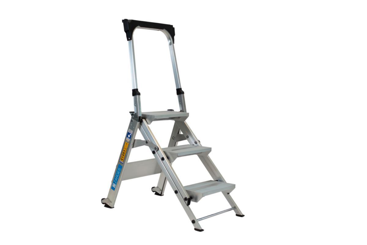 Sikkerhetstrapp Zarges Z500 - Sikkerhetstrapp Z500 Zarges 3-trinns 41493
