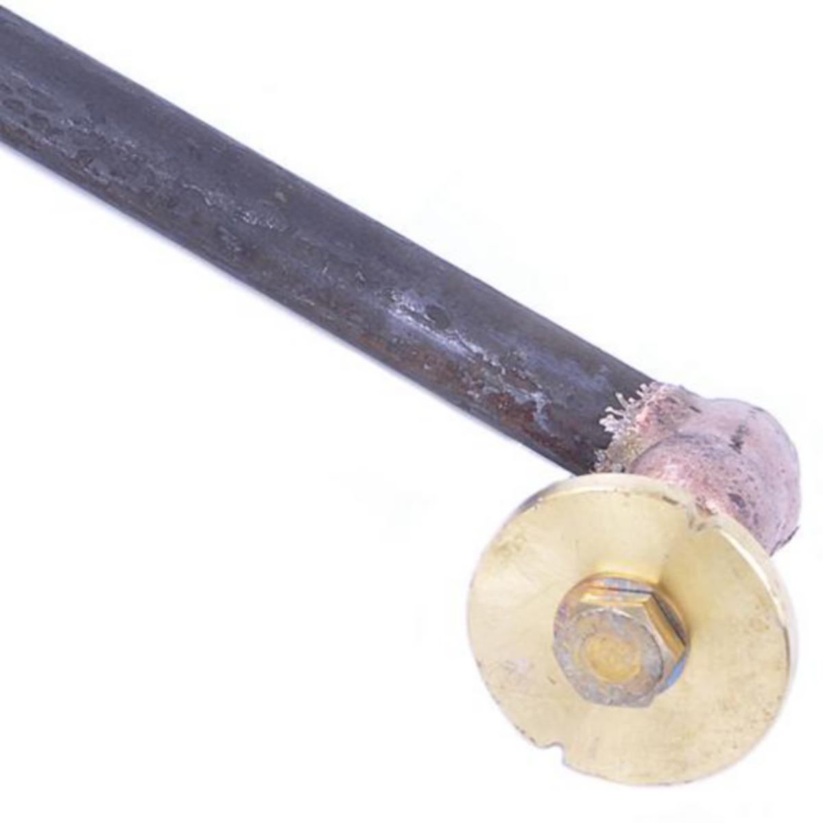 Jordingspunkt vinkel Linjeservice DB 10-V - H-342 K jord.punkt vinkel utf. Cadweld