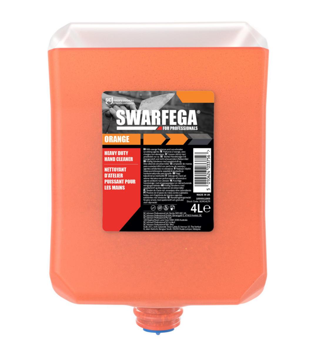 Håndrens Swarfega Orange - Håndrens Swarfega Orange Deb 4L patron