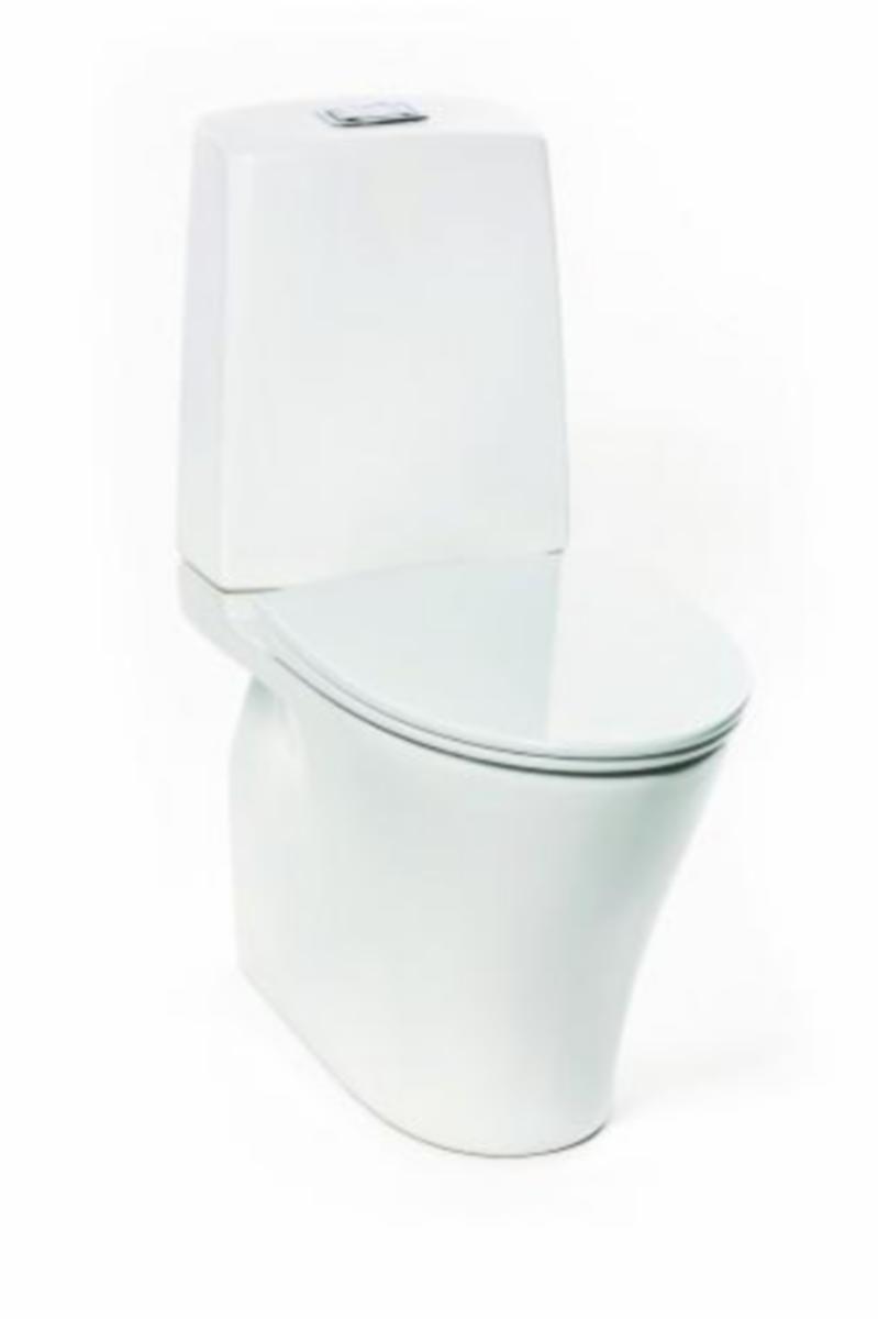 Klosett Glow Rimfree Design, Porsgrund - PB Glow gulvklosett. rimfree 