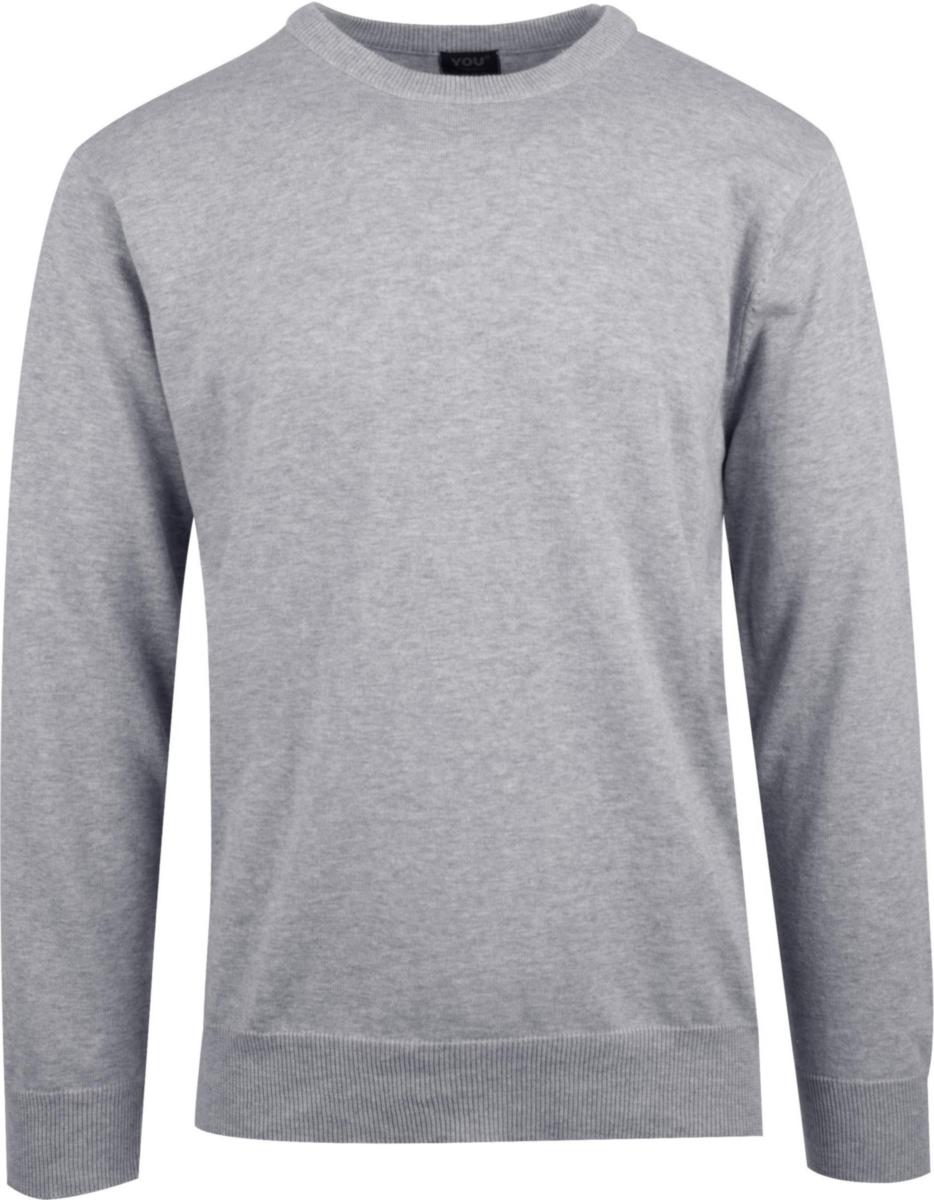 Genser YOU® Belfast - Genser YOU Belfast Gråmelert str XL