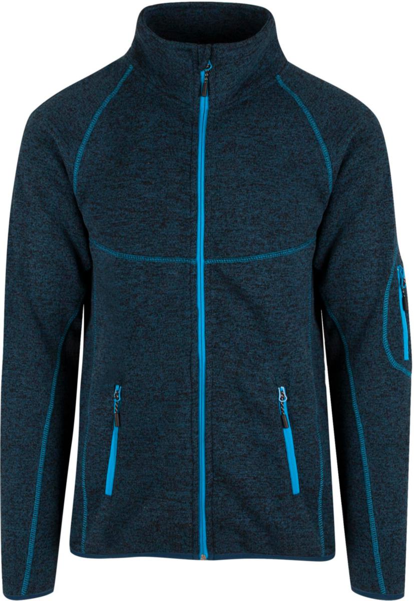 Fleecejakke YOU® Whistler - Fleecejakke YOU Whistler Denim/turkis str L