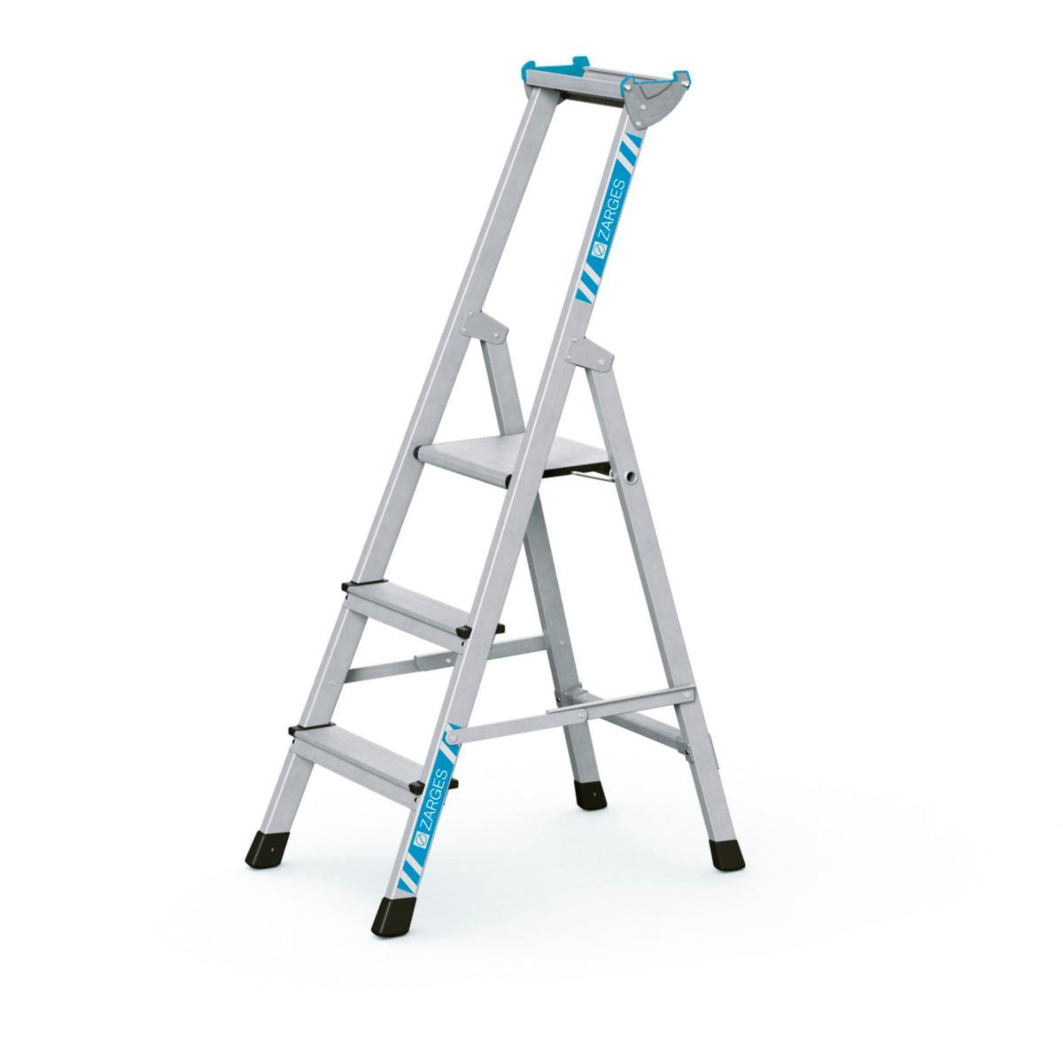 Profftrapp Zarges C621XL - Trappestige Proff C621 XL Zarges 3-trinns 41090