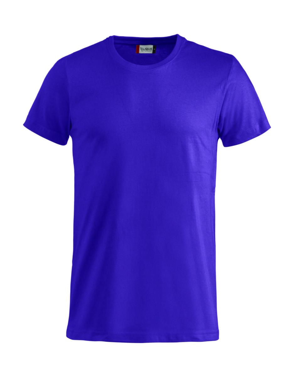T-skjorte Clique Basic-T 029030 - T-skjorte Clique Basic-T Sterk lilla str L