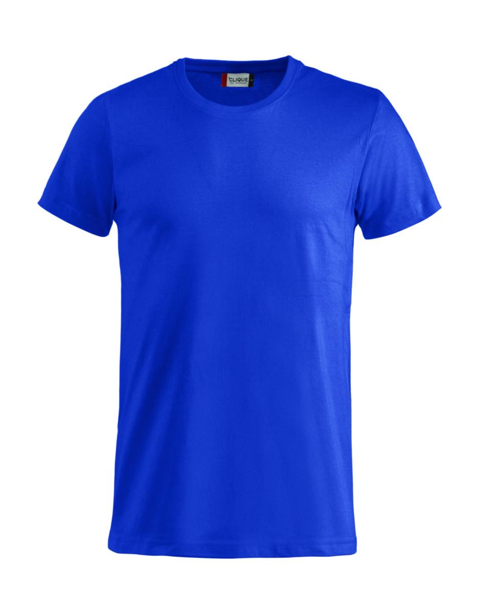 T-skjorte Clique Basic-T 029030 - T-skjorte Clique Basic-T Koboltblå str L