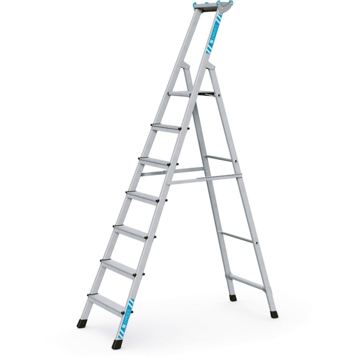 Profftrapp Zarges C621XL - Trappestige Proff C621 XL Zarges 7-trinns 41094