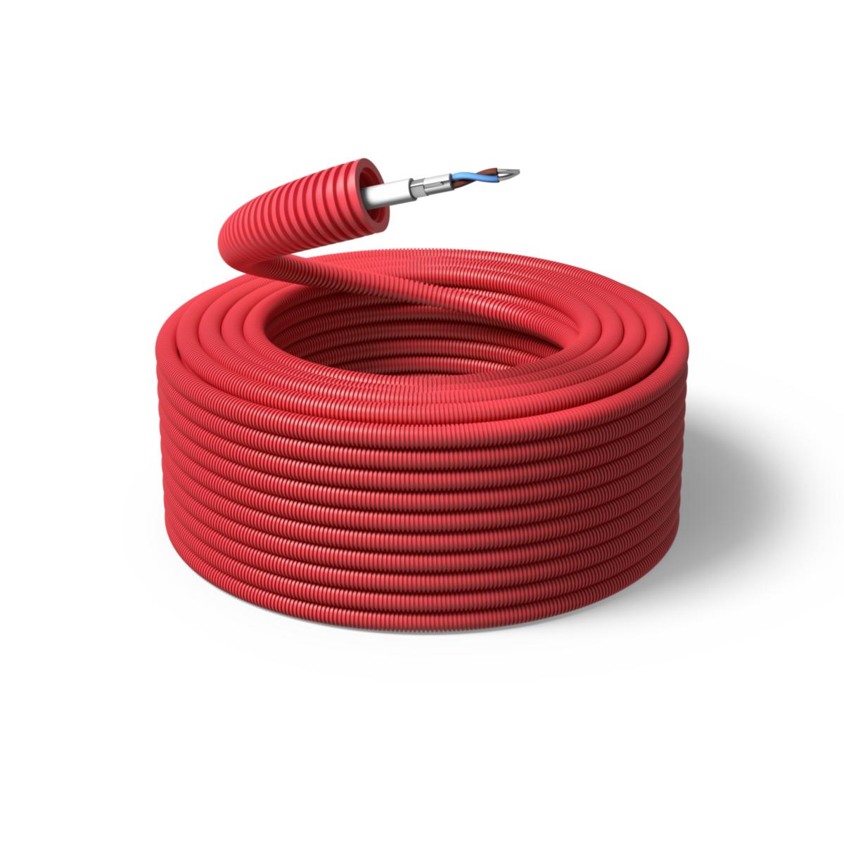 Ferdigtrukket Pmflex Brannalarm xFlexWire - K-rør 16 PFLP 2x1/3 stk. 0,6 R100