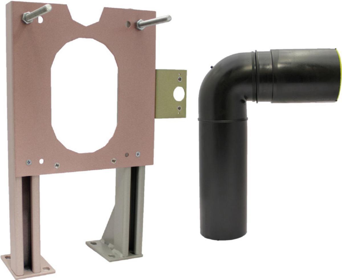 WC-Fikstur pakke Rebase - WC-Fikstur pakke justerbar med kappbart avløp