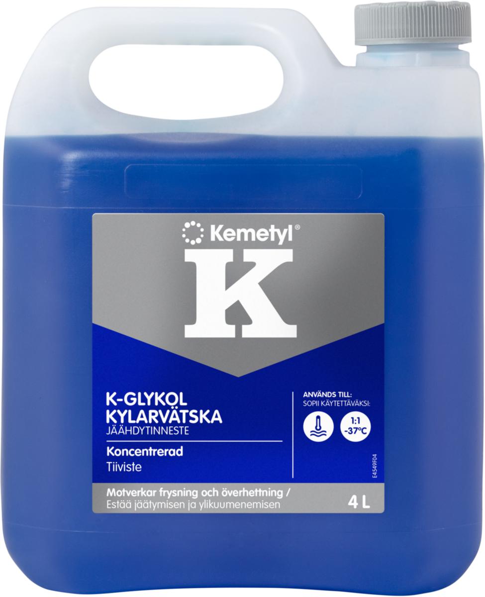 Frostvæske Kemetyl K-glykol - Frostvæske K-Glykol Kemetyl Konsentrert 4L