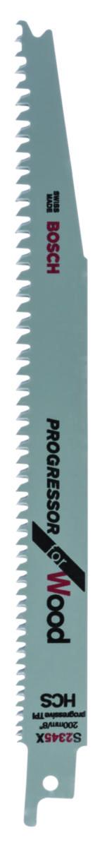 Bajonettsagblad Bosch S 2345 X HCS - Bajonettsagblad S 2345 X Bosch Progressor for Wood 5pk