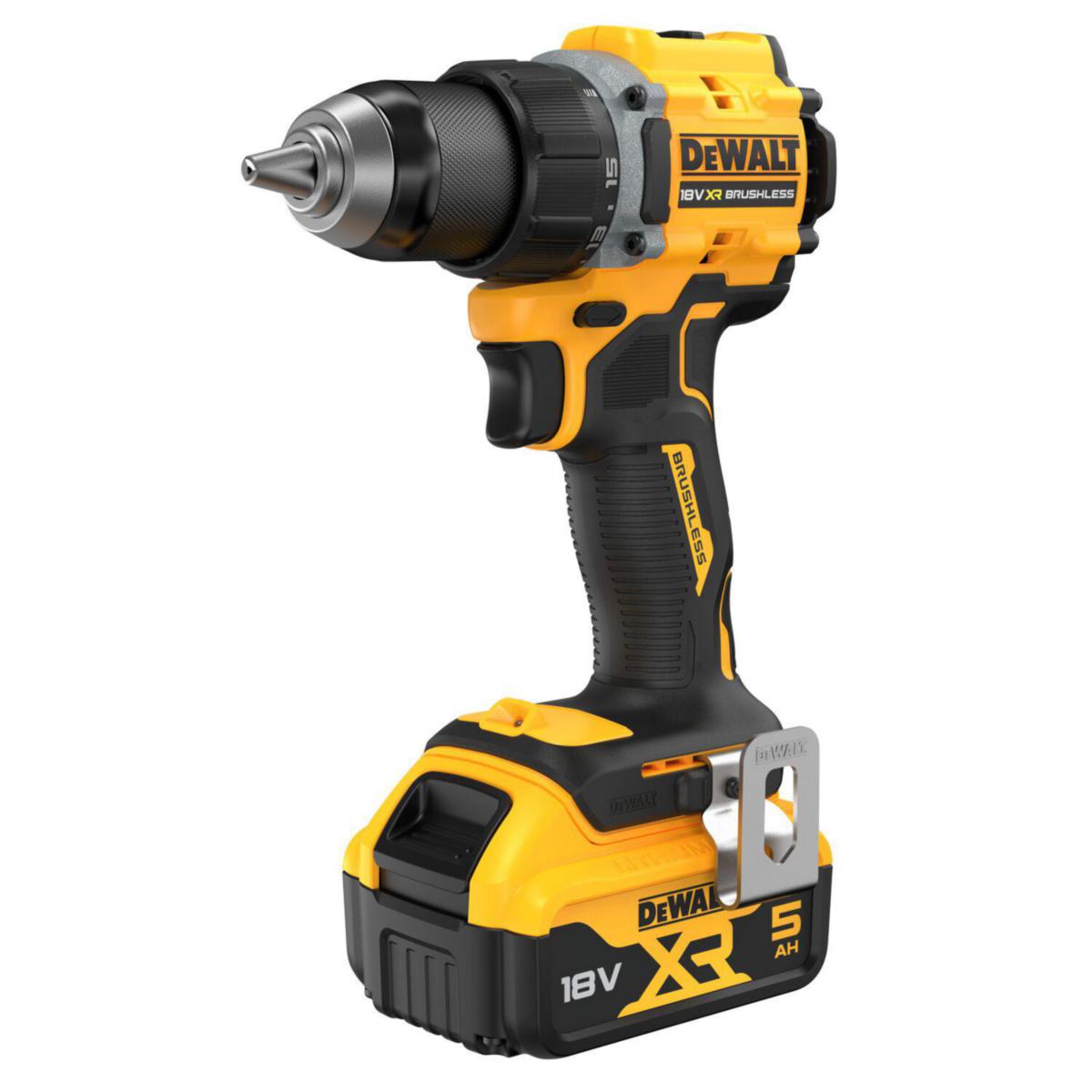 Bor-/ skrutrekker DeWalt DCD794P2T - Bor/skrutrekker DCD794P2T-QW DeWalt 18V 2x5.0Ah