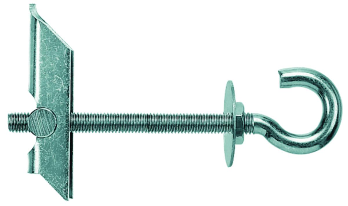 Vippeanker fischer m/krok Metall KDH5 - Vippeanker 5X90 EZ KDH m/kr elfozinket m/krok fischer
