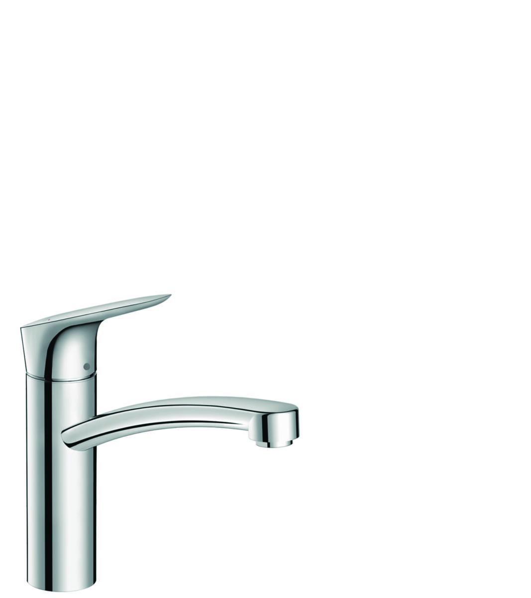 Kjøkkenbatteri Logis 160 m/svingtut Hansgrohe - HG Logis 160 kjøkken m/svingtut krom