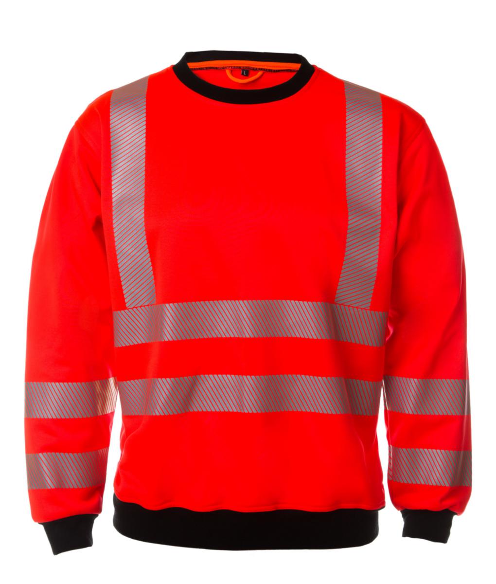 Genser Strakofa Synlig Plus HiVis kl.3 760-6621 - Collegegenser AAPW Synlig Plus HiVis kl.3 rød str M