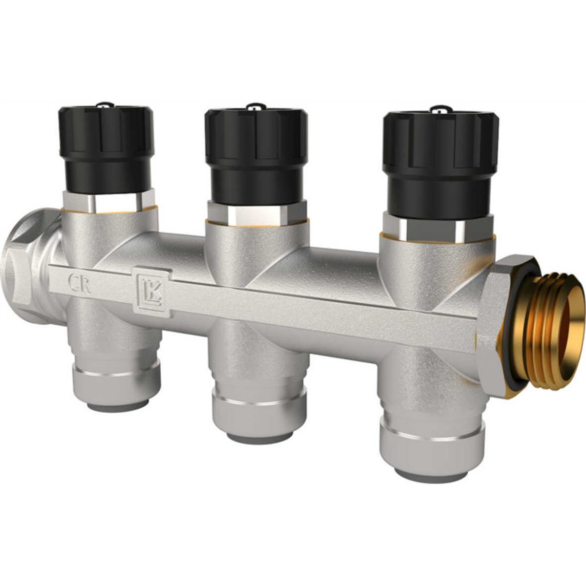 Fordeler, LK - 3-AX16 Fordeler UNI Push Avst. LK Pex