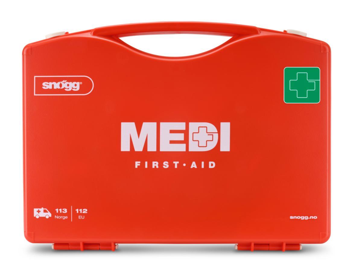 Førstehjelpskoffert Snøgg® Medi 400 - Førstehjelpskoffert Snøgg Medi