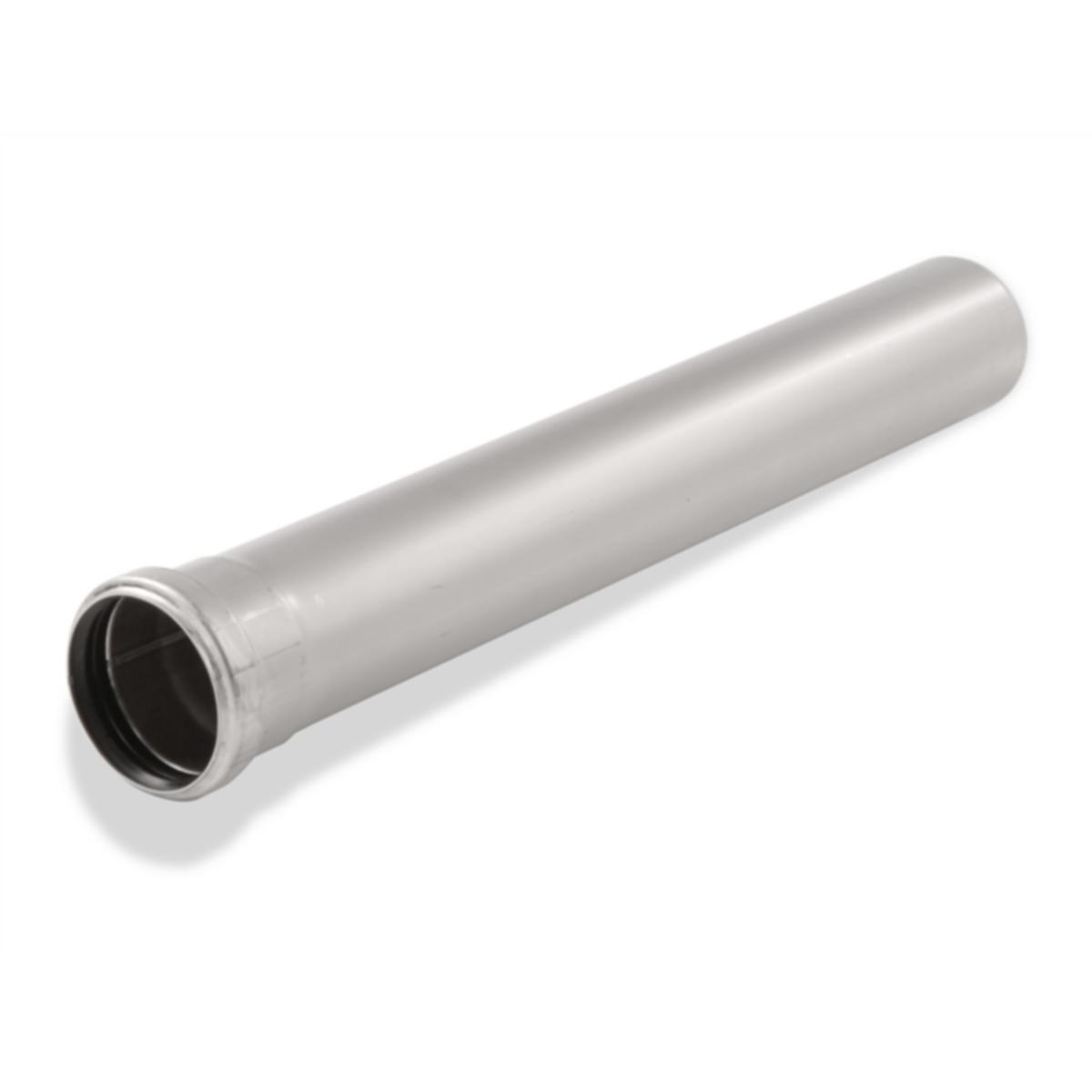 Rør med 1 muffe, AISA 304, EN1.4301, Aco Pipe - 50 x 250 mm ACO pipe rør m/1 muffe. AISI 304