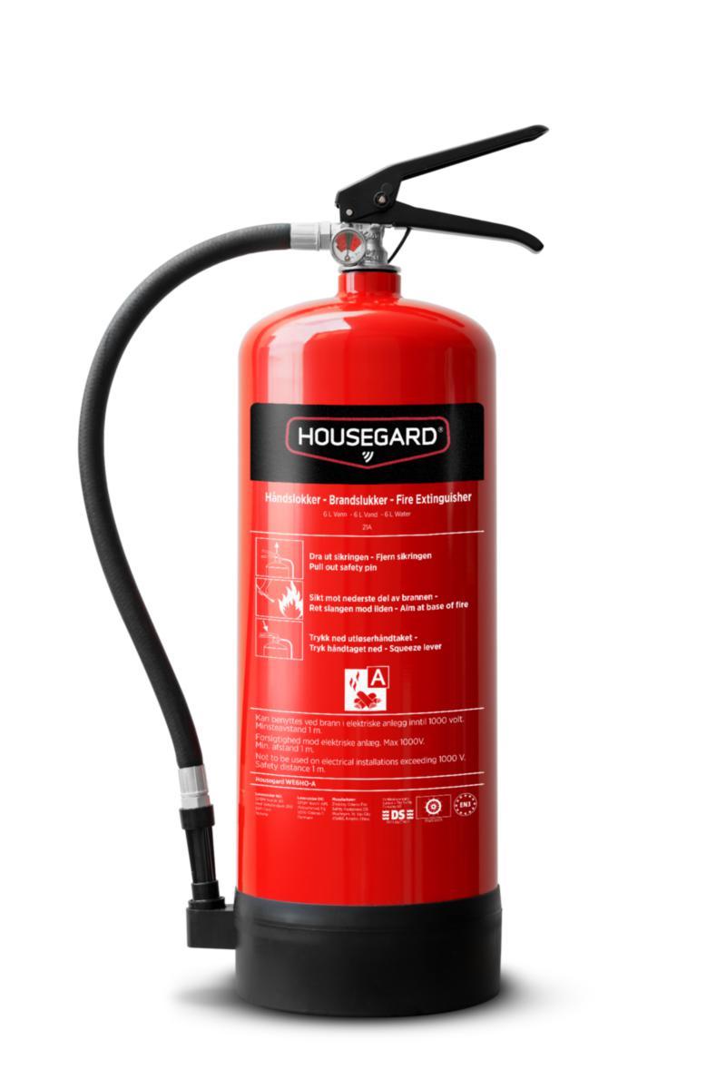 Brannslukker Housegard Vann A 6L - Brannslukker vann WE6HO-A Housegard A 21A 6L
