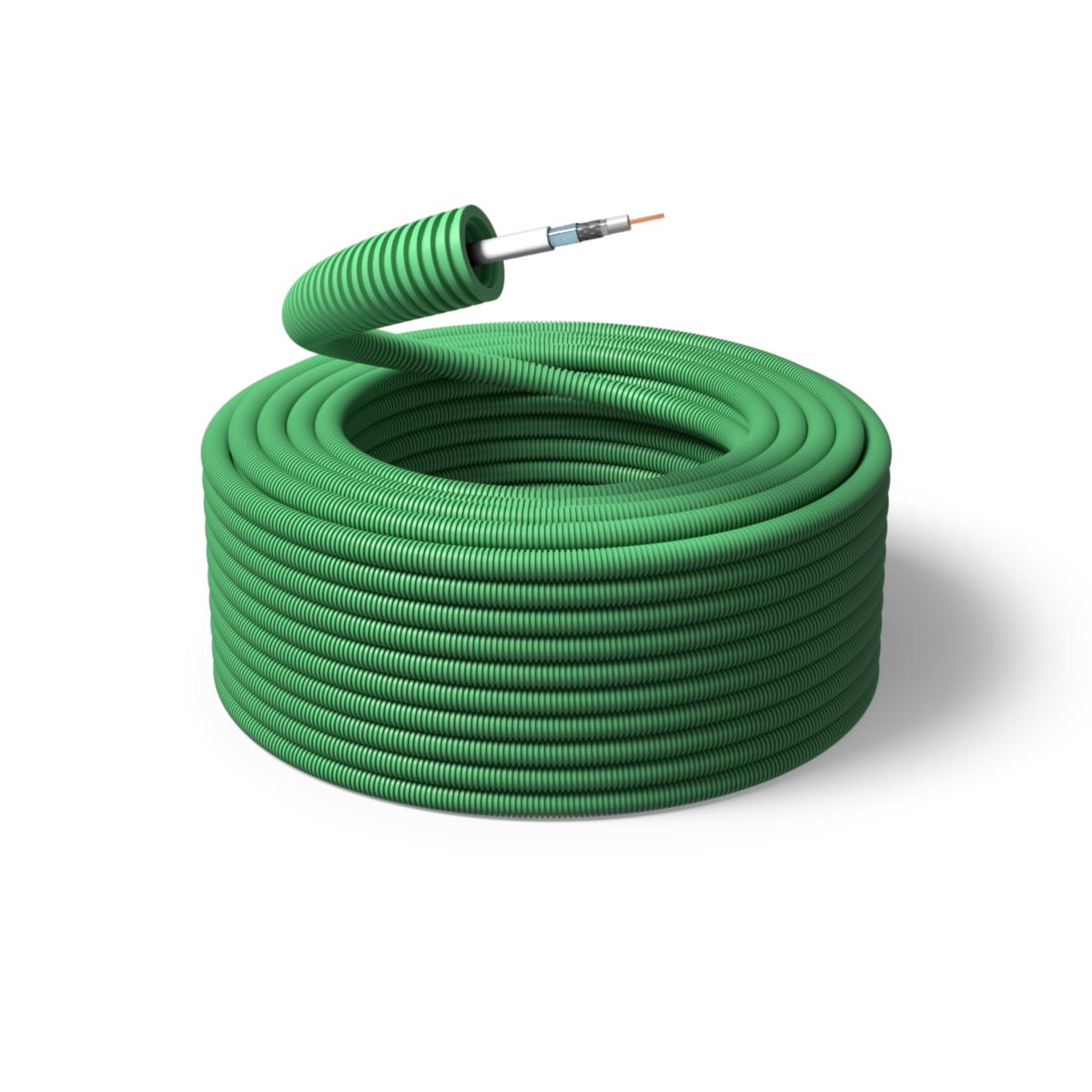 Ferdigtrukket Pmflex Data/KTV xFlexWire - K-rør 16 RG6T R100