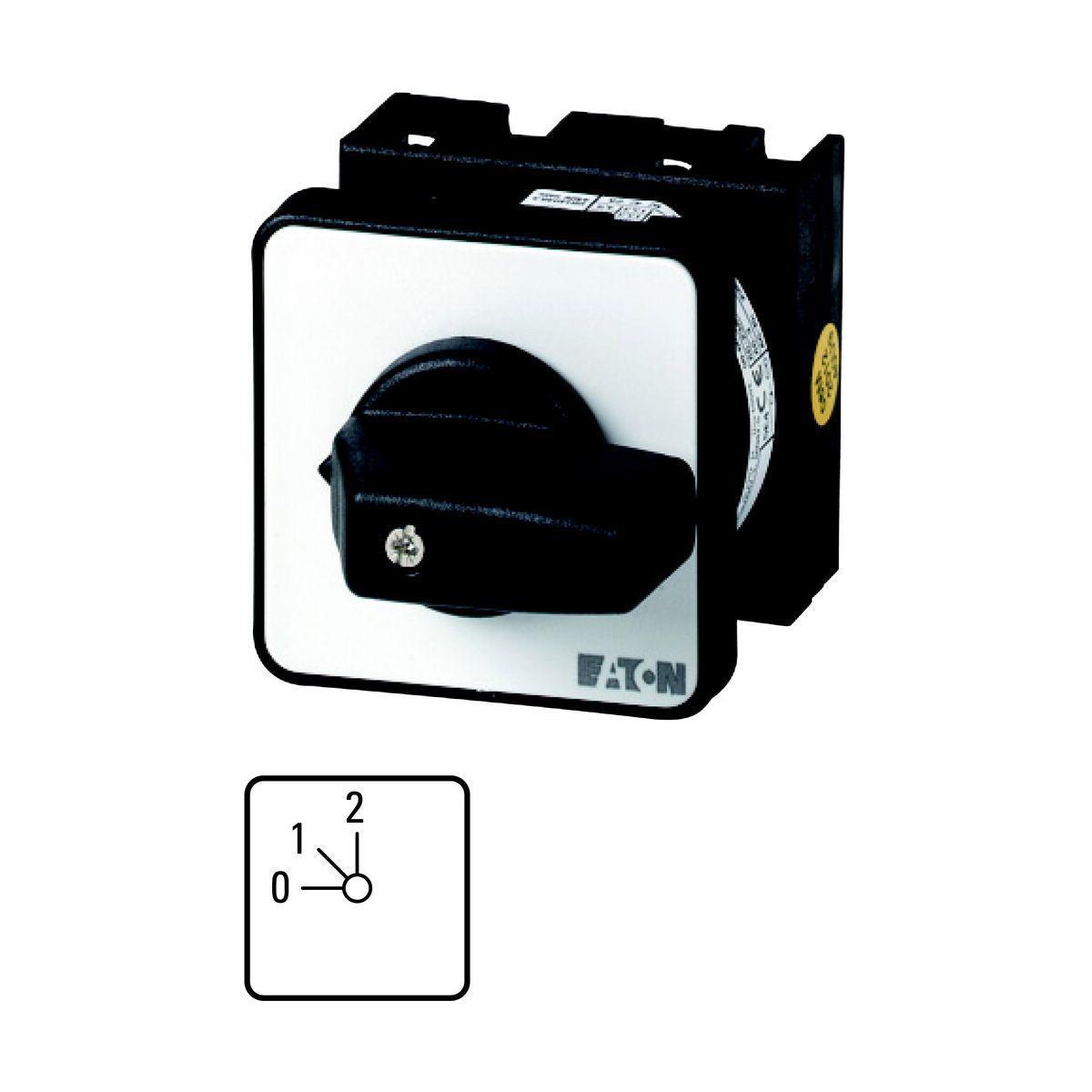 Kambryter Eaton innfelt IP65 1-3 pol - KAMBRYTER T0-1-8240/E INNF. TRINNBRYTER 0-1-2